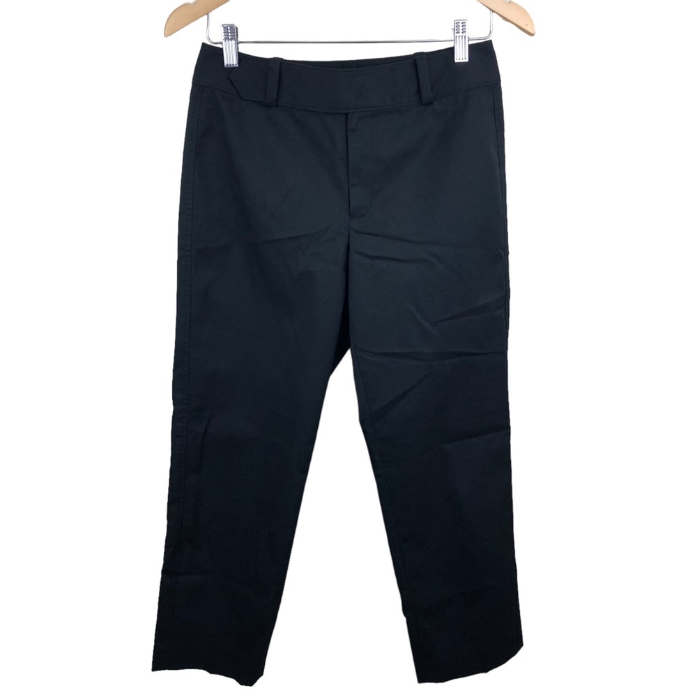 Banana Republic Harrison Crop Pants Black Size 4
